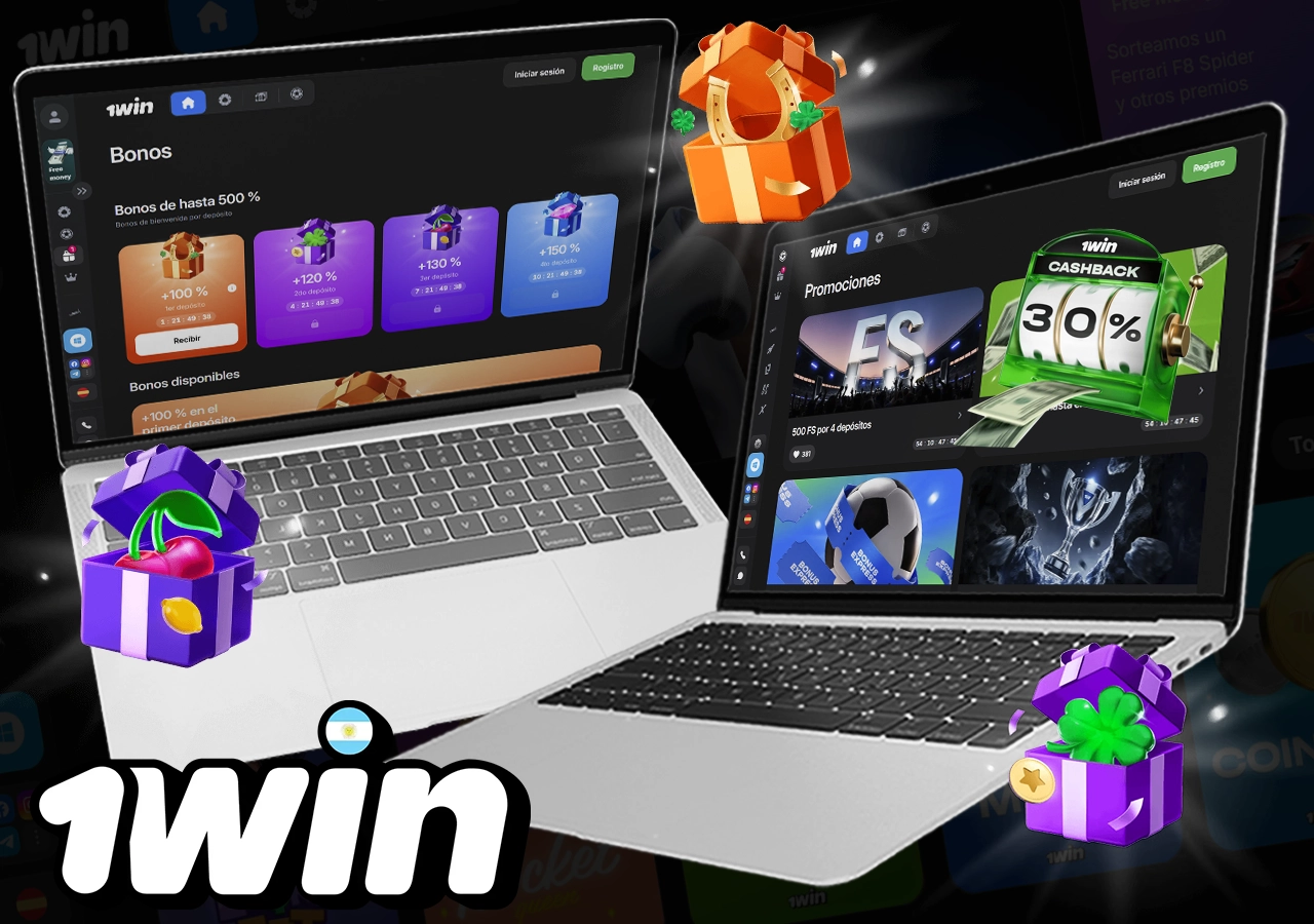 Bonificaciones y promociones 1Win Argentina