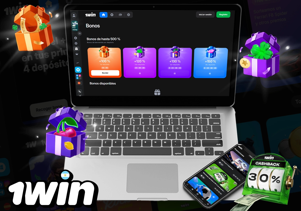 Bonos de 1Win Argentina: recompensas exclusivas para nuevos jugadores
